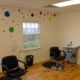 Inside treatment area of lice clinic lexington